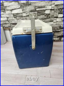 Vintage Artic Metal Ice Chest Blue 1950s Rare