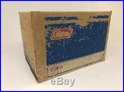 Vintage BLUE COLEMAN COOLER w Original Box metal ice chest camping insulated