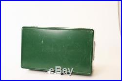 Vintage COLEMAN COOLER Original Box metal ice chest Snow-Lite 10.5 GALLON green