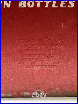 Vintage Coca Cola Cooler Acton Mfg Metal Picnic Ice Chest Drink Coke 1950s Patd