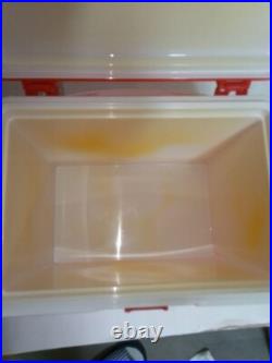Vintage Coca-Cola Cooler Box Showa Retro Metal Ice Chest Used Rare Style