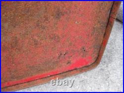 Vintage Coca Cola Cooler Icebox Metal Action Mfg 50's Large 16x17x12 PLZ READ