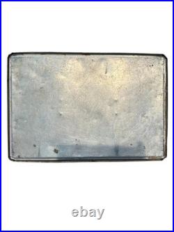 Vintage Coca Cola Metal Cooler 1950's Collectible Piece Heavily Distressed