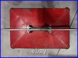 Vintage Coca Cola Metal Cooler Ice Chest Action Mfg