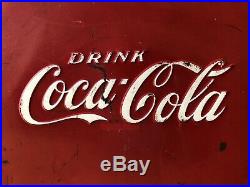 Vintage Coke Cooler, Coca Cola Cooler, Coca Cola Collectibles, Metal Beer Cooler