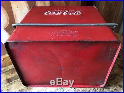 Vintage Coke Cooler, Coca Cola Cooler, Coca Cola Collectibles, Metal Beer Cooler