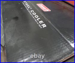 Vintage Coleman 100th Anniversary Stainless Steel 54 qt Cooler Camping Rare Gift Vintage Coleman 100th Anniversary Stainless Steel 54 qt Cooler Camping Rare Gift