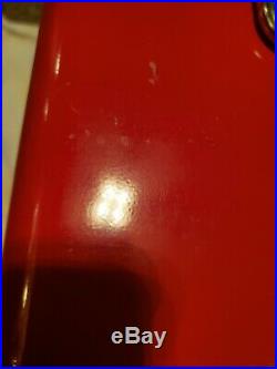 Vintage Coleman 28quart Red Snow-Lite 5252-703 Cooler Metal Bottle Opener withbox