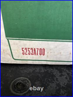 Vintage Coleman 5253A7A Green Metal Cooler WithTray
