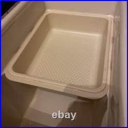 Vintage Coleman Cooler. Green Metal. Never Used! Box Was Destroyed. 18x11x13 Vintage Coleman Cooler. Green Metal. Never Used! Box Was Destroyed. 18x11x13