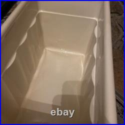 Vintage Coleman Cooler. Green Metal. Never Used! Box Was Destroyed. 18x11x13 Vintage Coleman Cooler. Green Metal. Never Used! Box Was Destroyed. 18x11x13