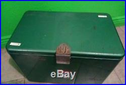 Vintage Coleman Cooler Metal Camping Ice Chest