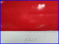Vintage Coleman Cooler Snow-Lite Family Size Red Metal In Original Box
