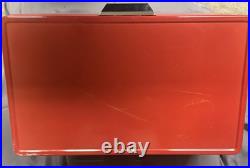 Vintage Coleman Metal Cooler Mini Red 18x11x13 Clean Made in USA