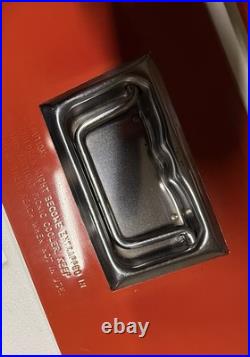 Vintage Coleman Metal Cooler Mini Red 18x11x13 Clean Made in USA