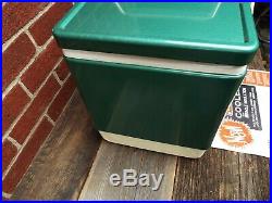 Vintage Coleman Snow Lite Cooler #5253-700 Green, Original Box, Excellent Cond