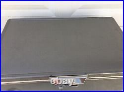 Vintage Coleman Steel Belted 40 Qt Cooler Grey