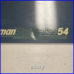 Vintage Coleman Steel Belted 54 Qt Cooler Vintage Blue withBox Camping Ice 1986