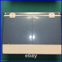 Vintage Coleman Steel Belted 54 Qt Cooler Vintage Blue withBox Camping Ice 1986