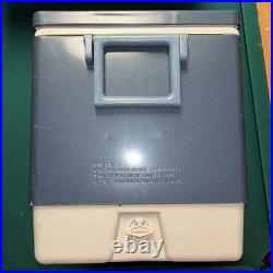 Vintage Coleman Steel Belted 54 Qt Cooler Vintage Blue withBox Camping Ice 1986