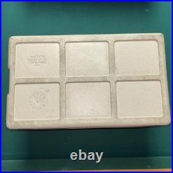 Vintage Coleman Steel Belted 54 Qt Cooler Vintage Blue withBox Camping Ice 1986