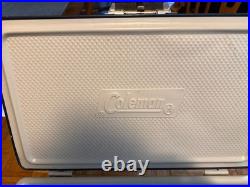 Vintage Coleman Steel Belted GREEN COOLER 1976 Ice Chest