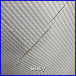 Vintage Coleman Upright Cooler 3-Way Fridge Tan/Wood Grain, Metal Trim 26x16x16