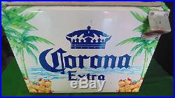 Vintage Corona Extra Metal Cooler
