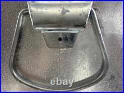 Vintage Cronco Cronstrom's Metal Cooler Ice Chest Blue Padded Seat Lid Tray 22