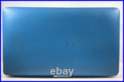 Vintage Cronco Cronstrom's Metal Cooler Ice Chest Blue Padded Seat Lid Tray 22