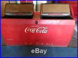 Vintage Embossed Coca Cola Metal Cooler Chest Bottle Openers. RARE not many left