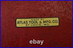 Vintage Falstaff Embossed Metal Portable Cooler