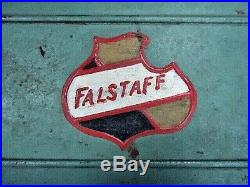 Vintage Falstaff Metal Beer Cooler 1940's