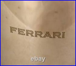 Vintage Ferrari Silver Ice Bucket Wine Cooler