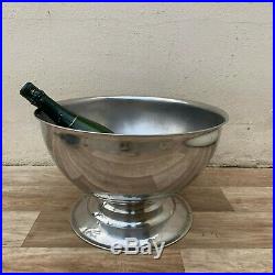 Vintage French Champagne French Ice Bucket Cooler basin perfect metal 25031912