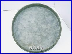 Vintage Galvanized Igloo 3 Gallon Water Cooler Metal