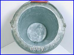 Vintage Galvanized Igloo 3 Gallon Water Cooler Metal Vintage Galvanized Igloo 3 Gallon Water Cooler Metal