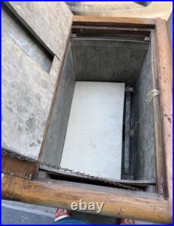 Vintage Gibson Cambria 2 Compartment Ice Box 1900's