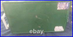 Vintage Green Metal Coleman Cooler