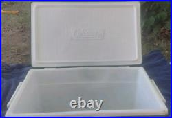 Vintage Green Metal Coleman Cooler