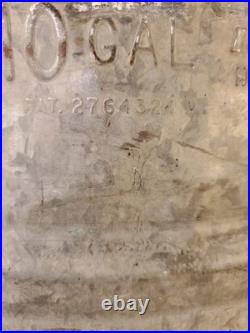 Vintage Igloo Galvanized Metal 10 Gallon Water Cooler Rare 1950's All Metal Type