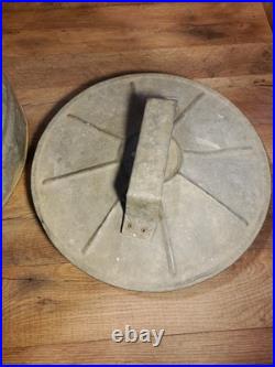 Vintage Igloo Galvanized Metal 10 Gallon Water Cooler Rare 1950's All Metal Type