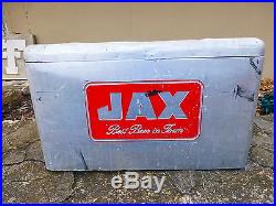 Vintage Jax Beer Ice Chest Beer Metal Cooler