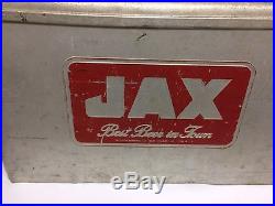 Vintage Jax Beer Metal Ice Chest Jax Beer Cooler