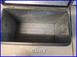 Vintage K & M Therm-A-Chest Saint Louis Missouri USA all metal cooler