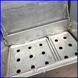 Vintage KampKold Aluminum Cooler / Ice Chest