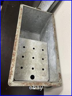 Vintage Kampkold Kamp Lite Kampkook Aluminum Ice Chest Cooler with Removable Shelf