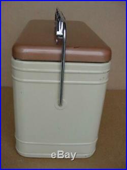 Vintage Knapp Monarch Therm-a-chest Cooler Ice Chest With Water Jug