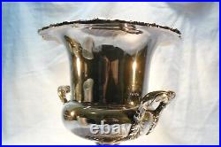 Vintage Lancaster Rose Champagne Cooler #420 EPCA withLiner by Poole Silver Co