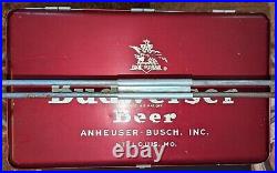 Vintage Metal Budweiser Cooler, 1940s 1950s Metal Original ARAY St Louis